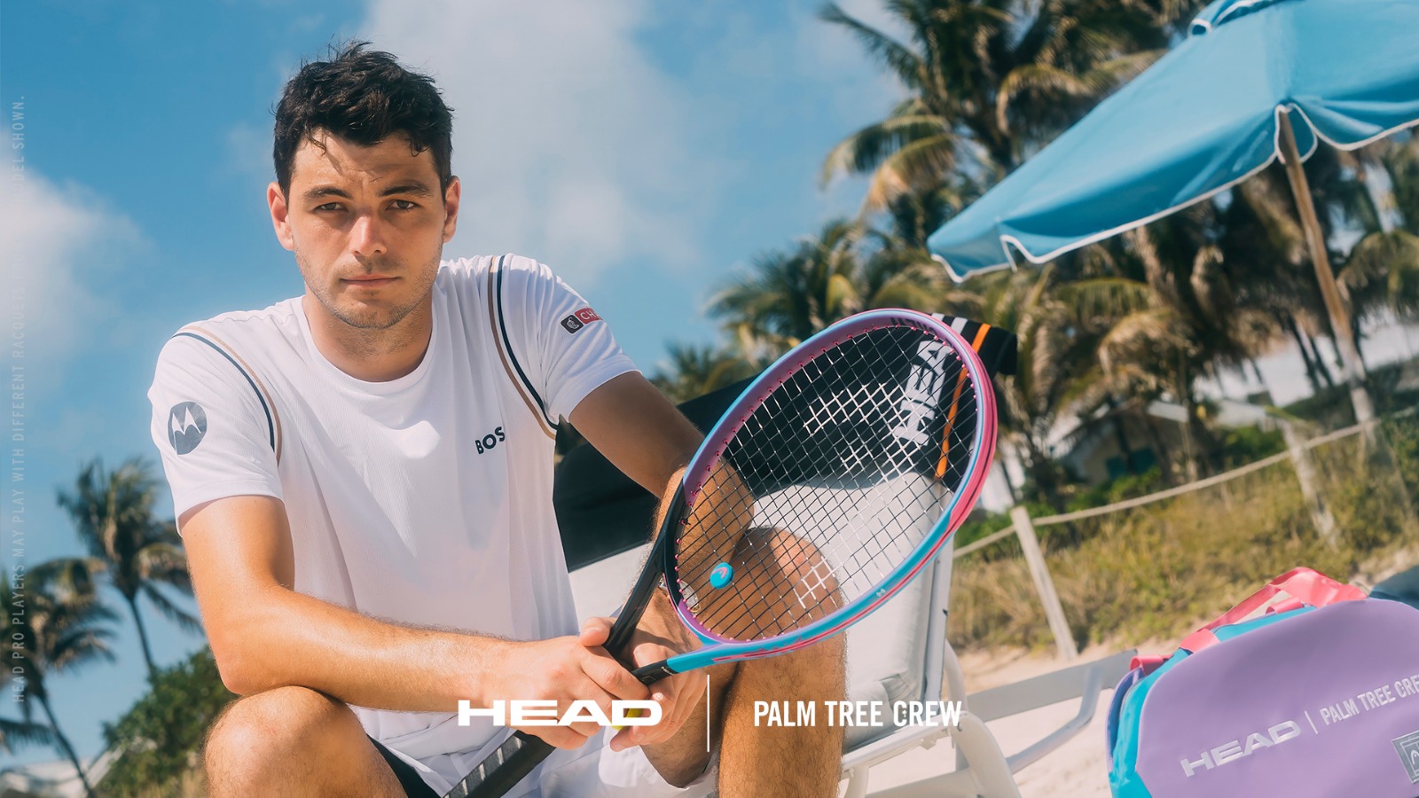 Split screen showing tennis players in action on different surfaces - clay, hard court, and grass - highlighting the variety in tennis